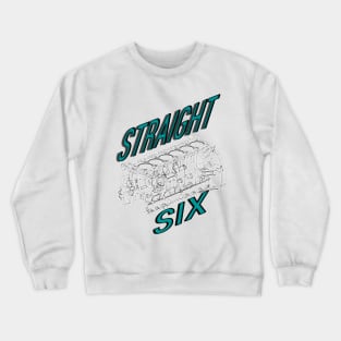 Engine Block Straight 6 Crewneck Sweatshirt